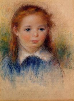 皮埃爾 奧古斯特 雷諾阿 Portrait of a Little Girl 皮埃爾 奧古斯特 雷諾阿 Portrait of a Little Girl